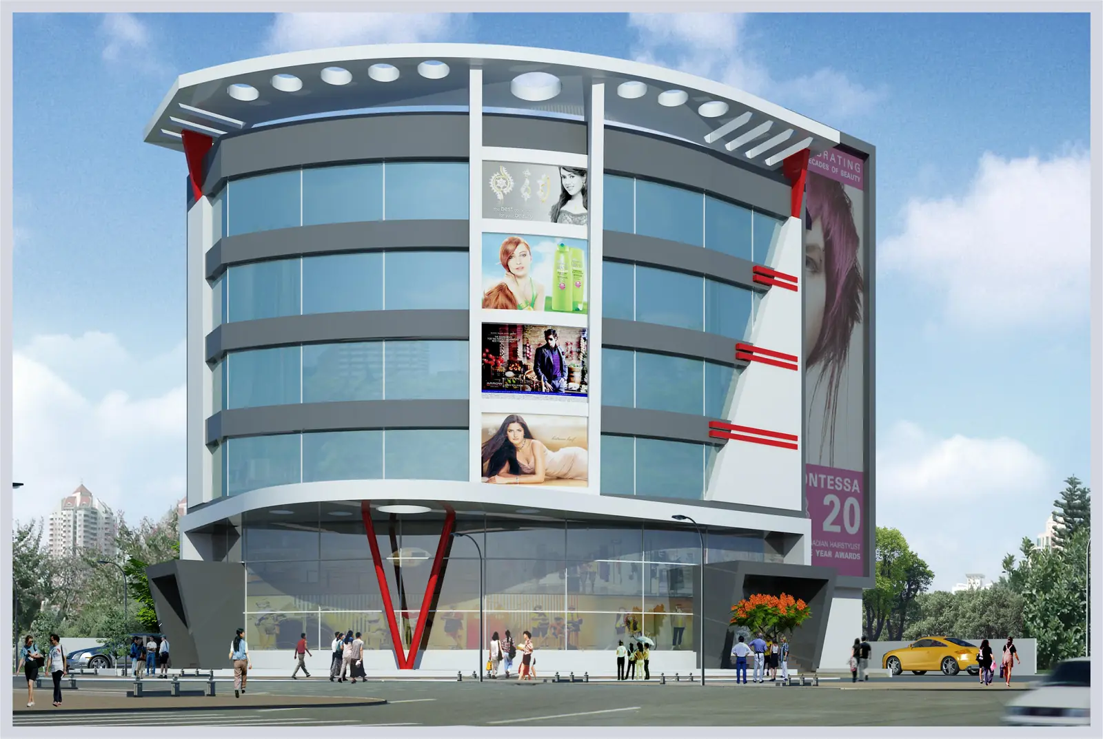 Indira Heights commercial complex Nashik